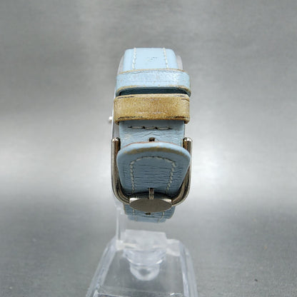 Tissot Rock Watch Women 30mm Blue Stone Dial Stone Case Round R150 New Battery9