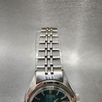 Seiko Automatic Watch Women 24mm Green Dial Silver Tone Date 22050990 PARTS6