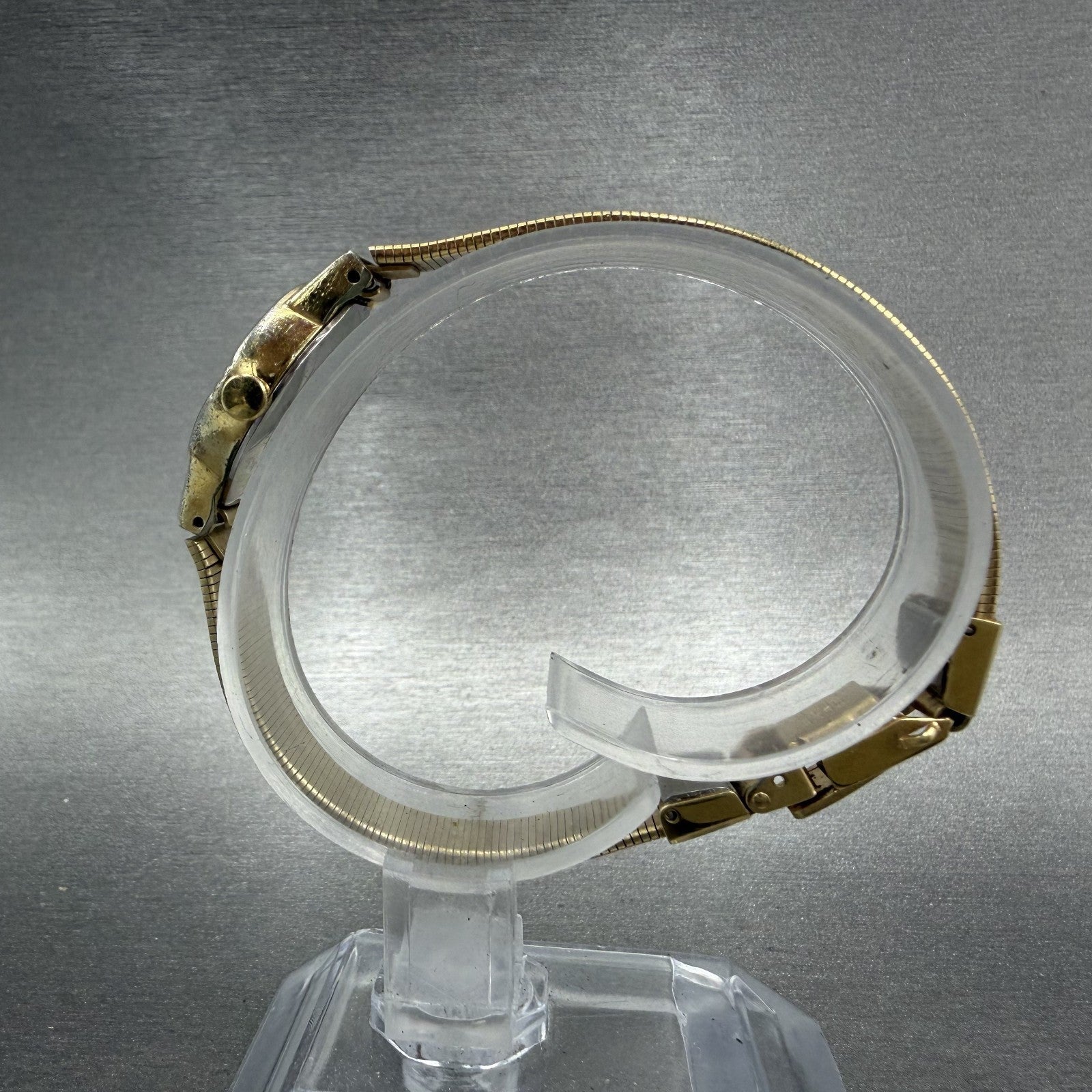 Seiko Watch Women 19mm Champagne Dial Gold Tone Round 1400-0079 New Battery6