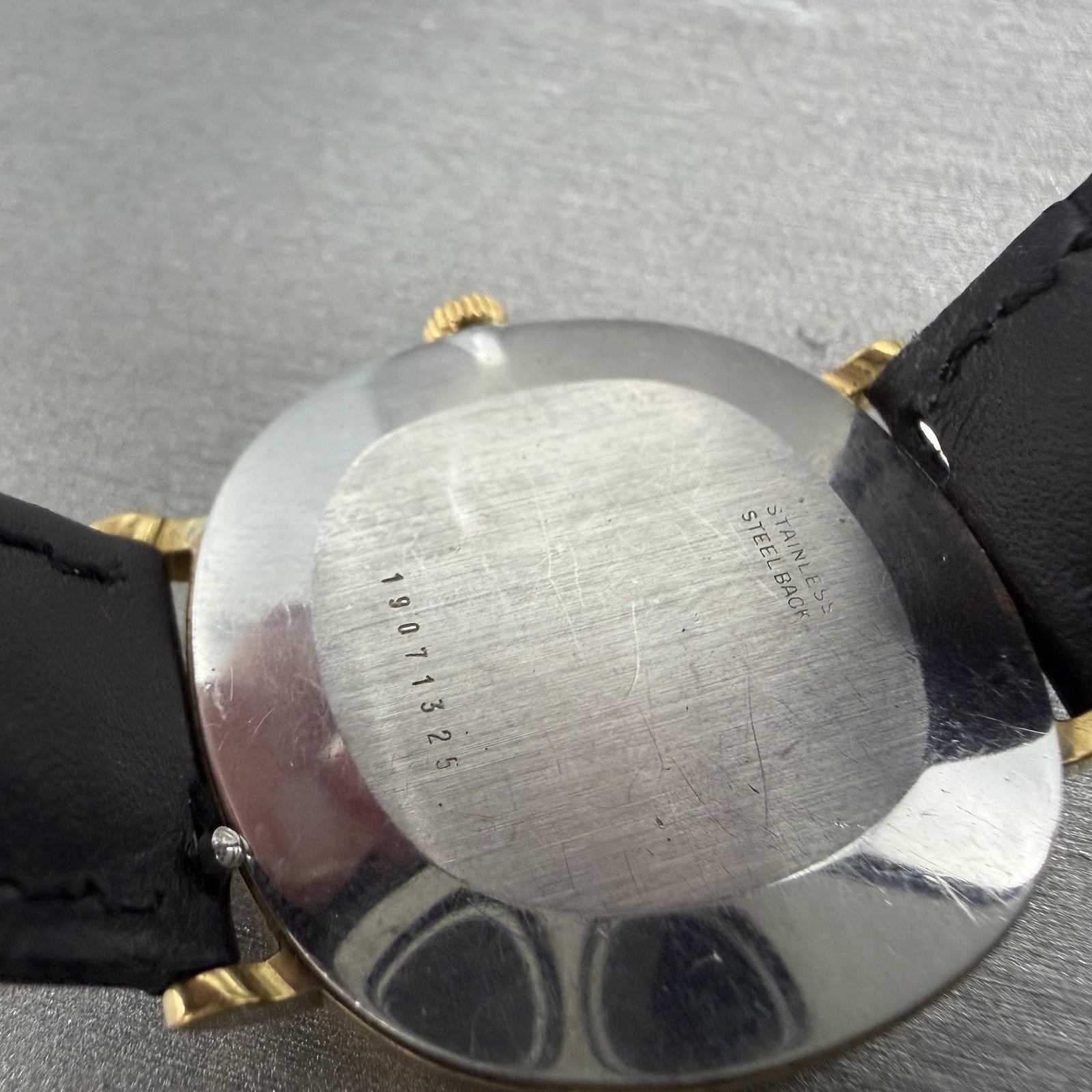 Longines Watch Men 32mm Gold Dial Gold Plated Manual Wind Runs 3643 847 Runs VTG9
