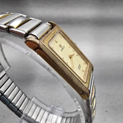 Citizen Nobila Watch Women 17mm Cream Dial Gold Tone 2200-Y53911 New Battery VTG3