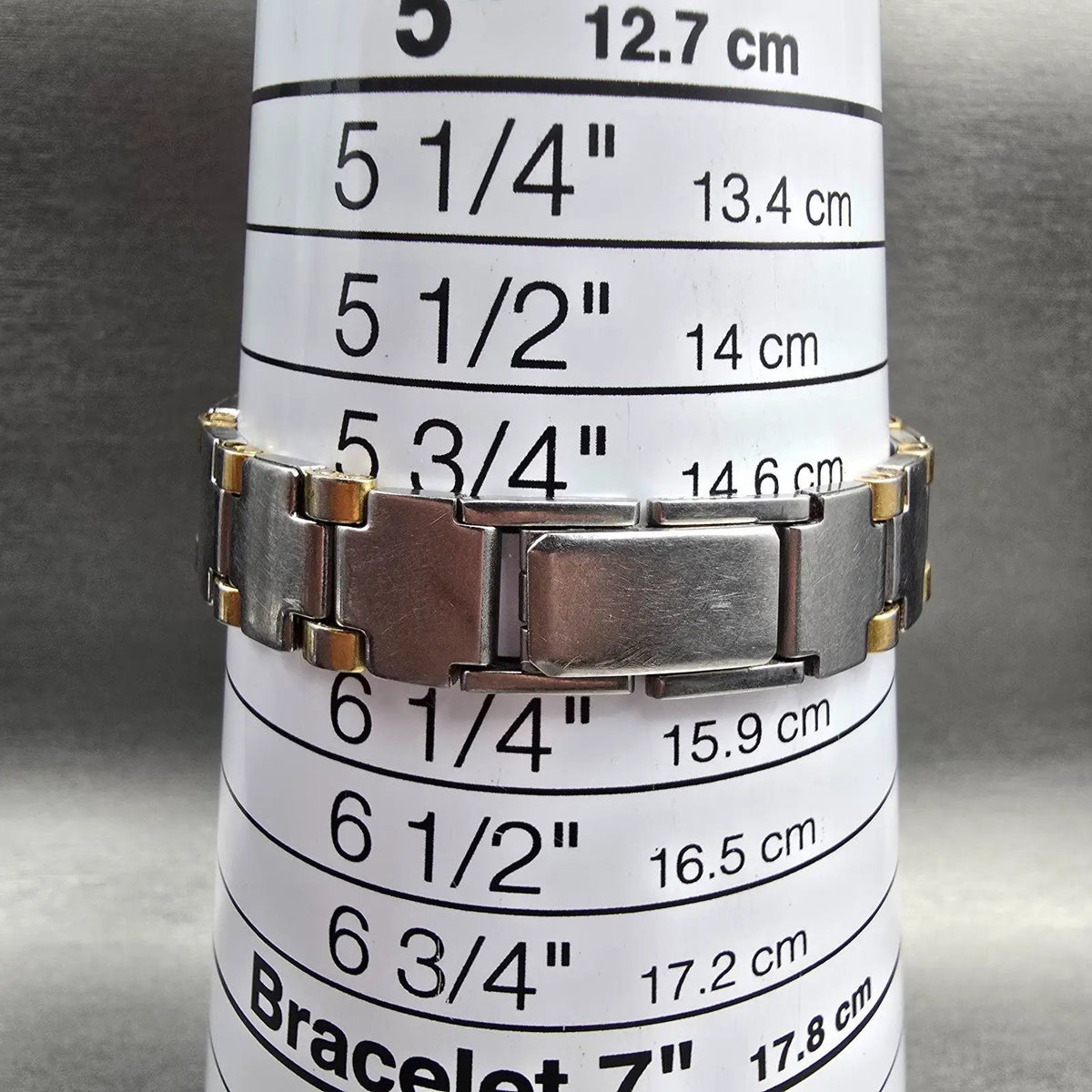 Citizen CQ Watch Women 21mm Gray Dial Two Tone Round 3220-S05154 New Battery 679