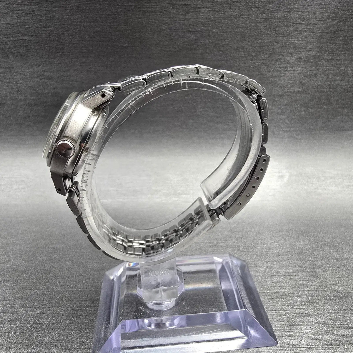 Seiko Automatic Watch Women 23mm Silver Dial Silver Hi-Beat Date 2205-0599 Works6