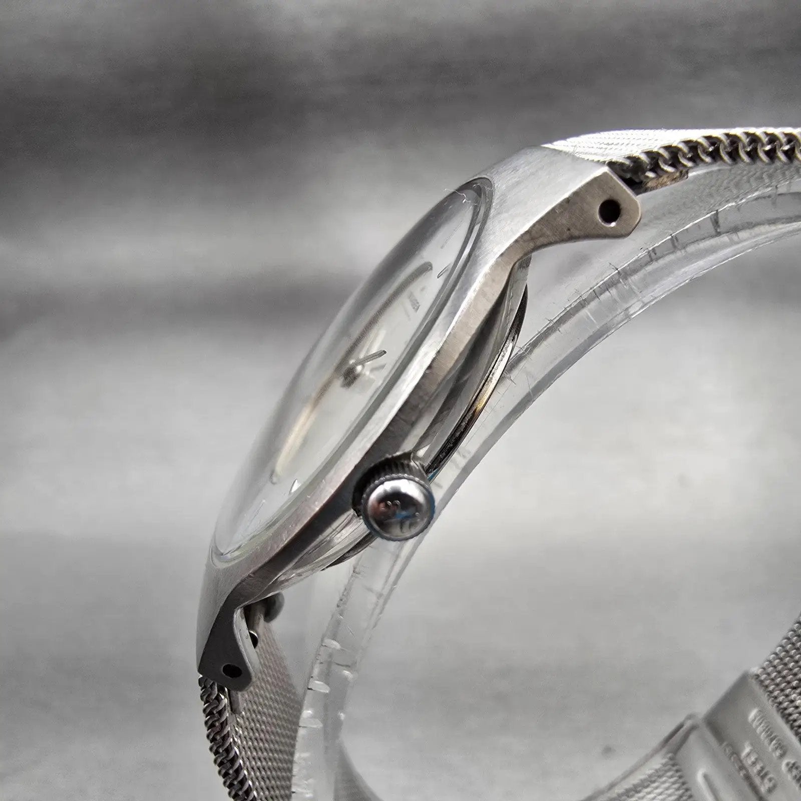 Skagen Watch Women 29mm Silver Dial Silver Tone Round Mesh Band 233SSS New Batt2