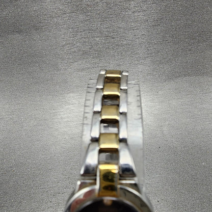 Seiko Watch Women 20mm Blue Dial Two Tone Round Vintage 1N000GM0 New Battery4