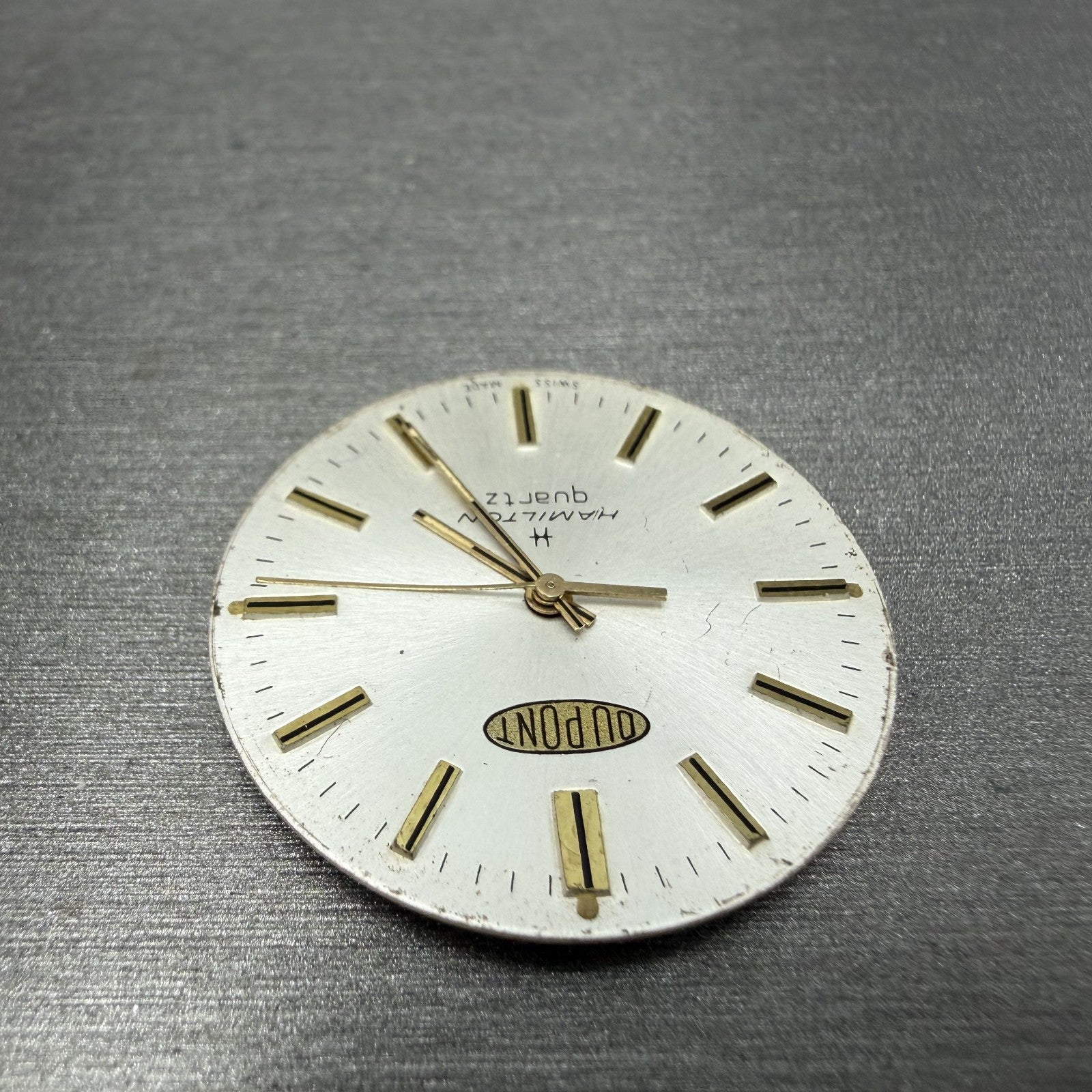 Swiss 2T PUW 2501 2531 Spaceline Movenent Round Hamilton Dial Quartz PARTS4