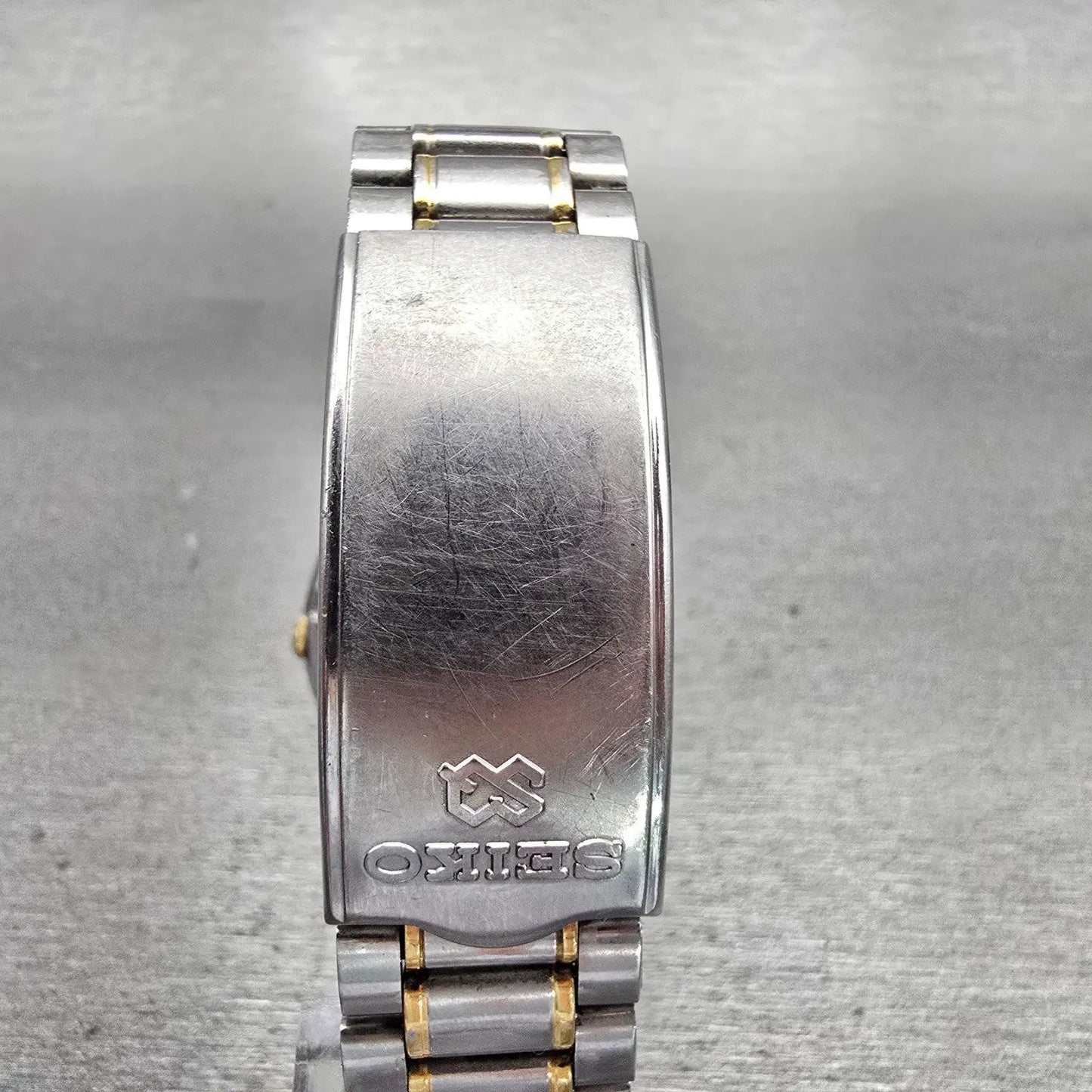 Seiko President Watch Men 35mm Gold Dial Daydate Alarm 5C23-7009 New Battery VTG7