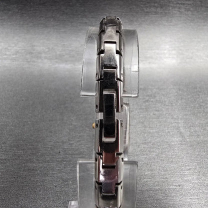 Citizen Watch Women 15mm Champagne Dial Two Tone Rectangle 5421-K16044 New Batt7