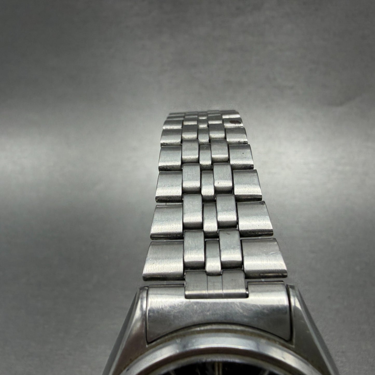 Seiko SilverWave Watch Men 35mm Black Dial Steel Daydate READ! 8229-703B NewBatt4