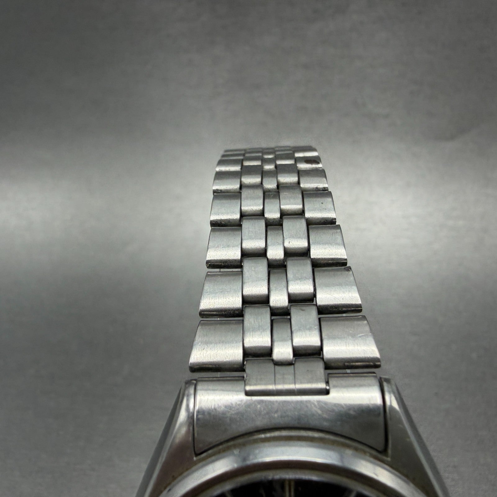 Seiko SilverWave Watch Men 35mm Black Dial Steel Daydate READ! 8229-703B NewBatt4