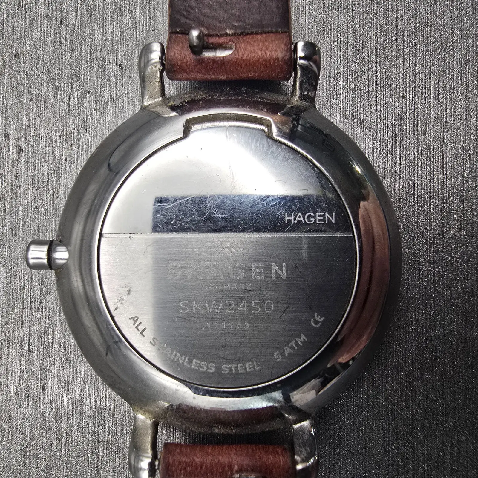 Skagen Hagen Watch Women 34mm Silver Dial Silver Tone Round SKW2450 New Battery10