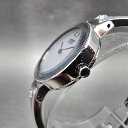 Citizen Eco-Drive Watch Women 23mm White Dial Silver Round B023-S089824 Runs3