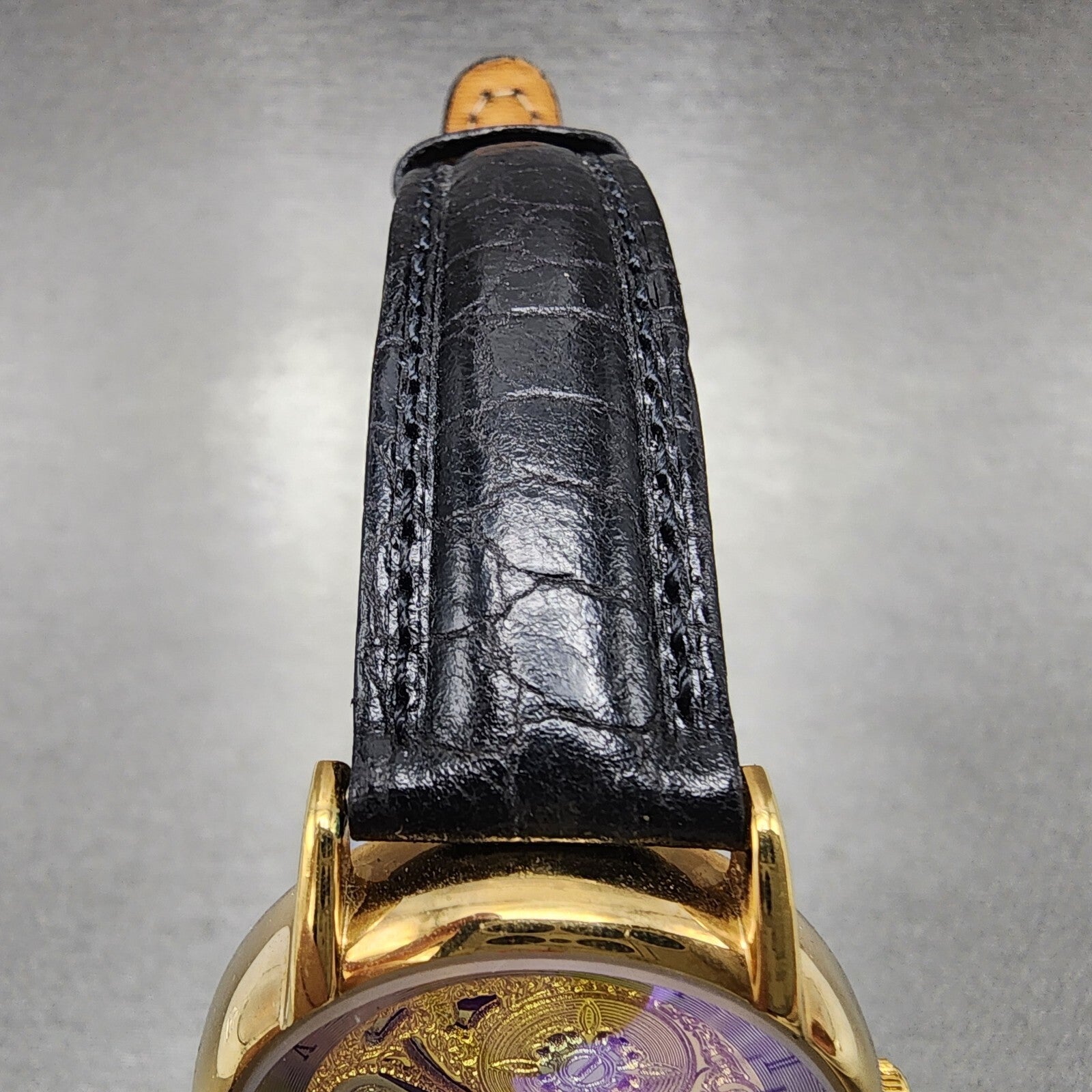 Fossil Watch Women 32mm Skeleton Dial Gold Tone Round SK5019 New Battery4