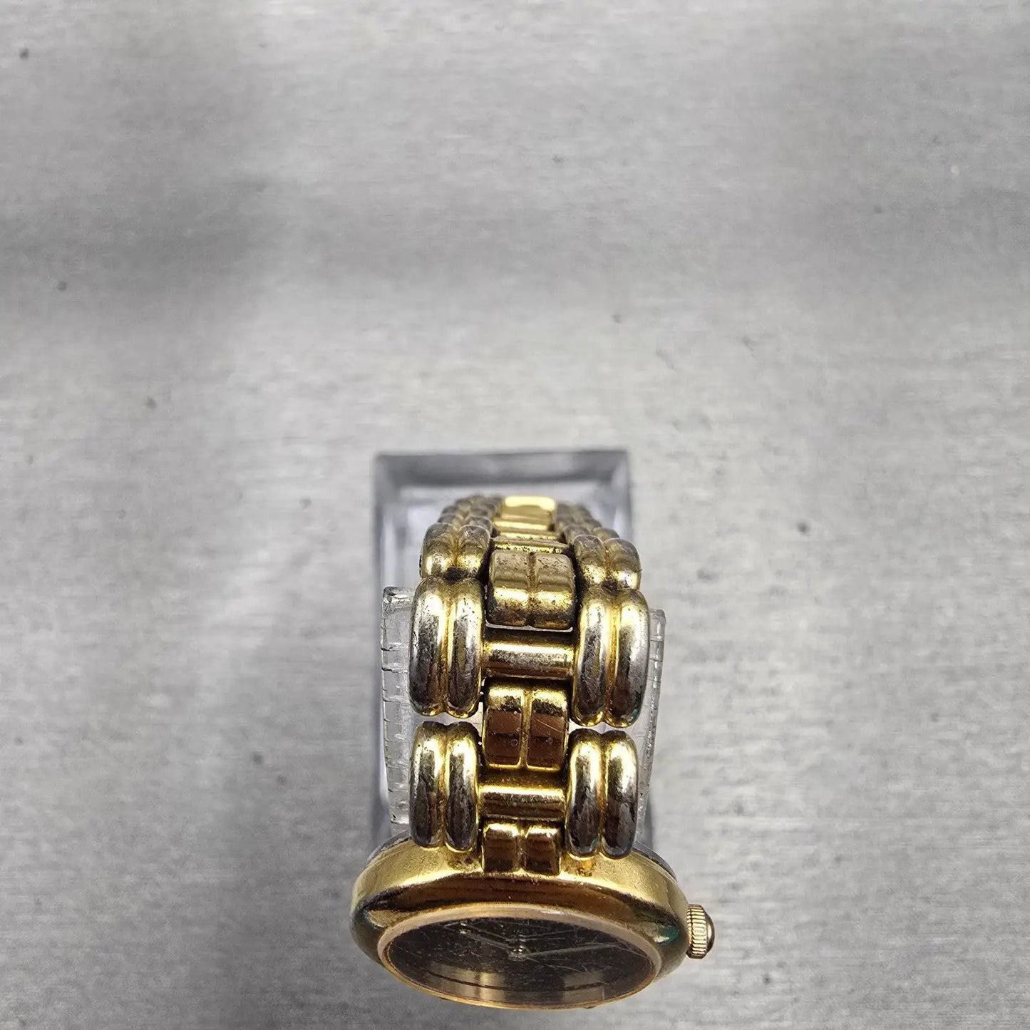 Seiko Watch Women 21mm Black Dial Gold Tone Round 4N00-0858 New Battery Vintage4