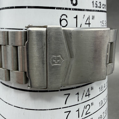 Victorinox Swiss Army Summit XLT Watch Men 39mm Silver Dial Steel Date PARTS11