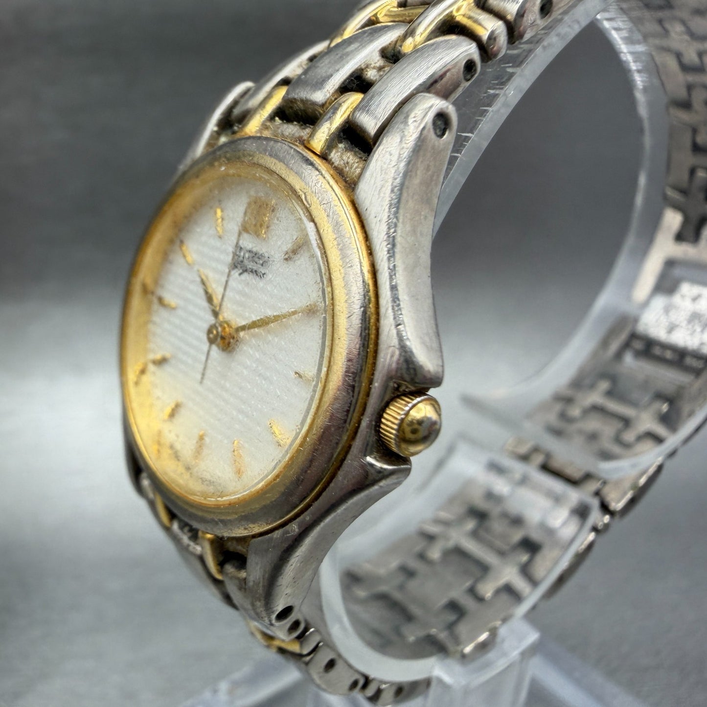 Citizen Elegance Watch Women 24mm White Dial Two Tone 5930-H06867 New Battery2