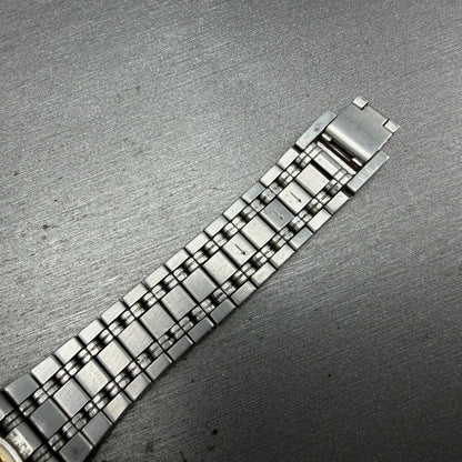 Gucci 9000L Watch Women 25mm Cream Dial Two Tone Date Round NO CASEBACK PARTS9