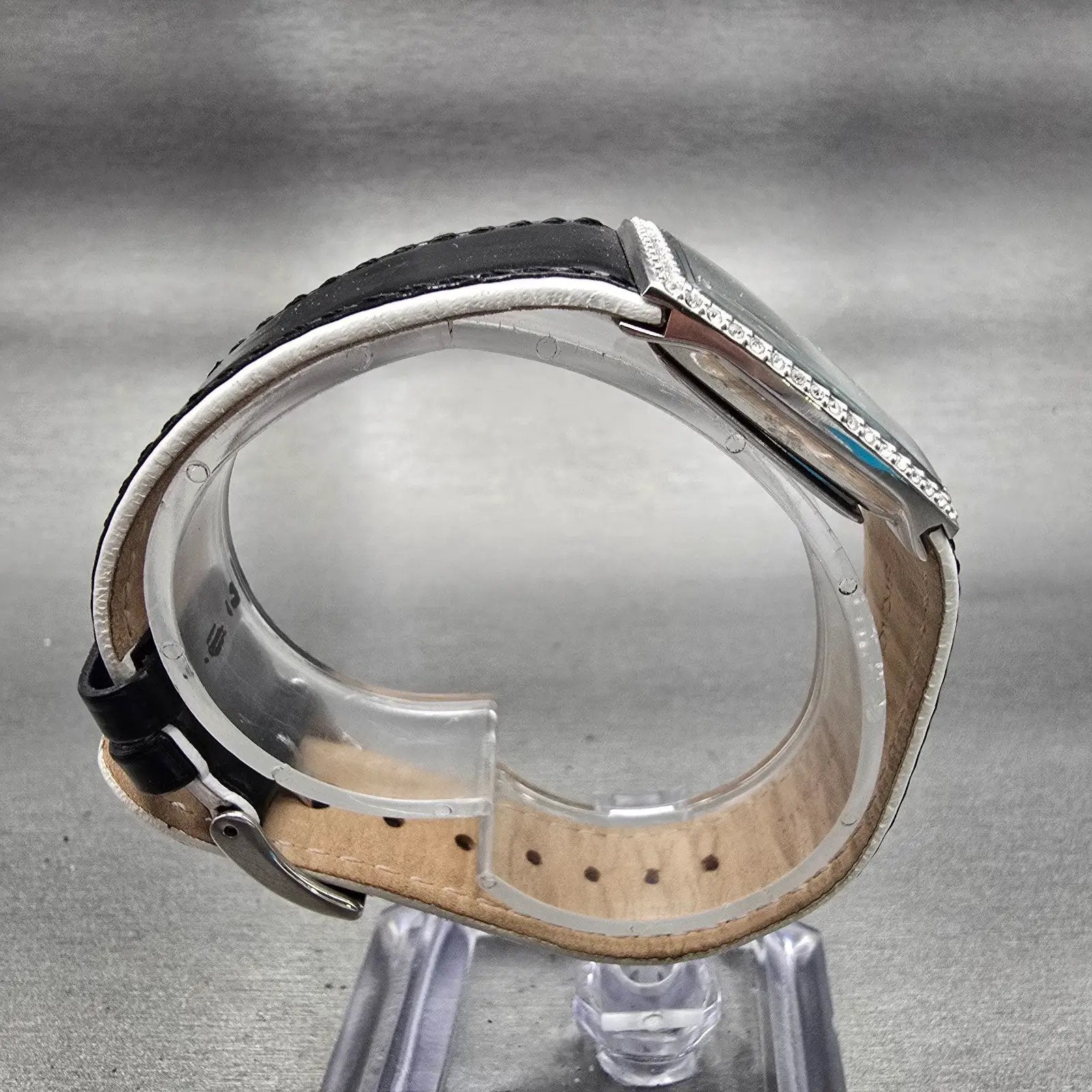 Skagen Watch Women 27mm MOP Dial Silver Tone Crystals 384SSLBW8A New Battery8