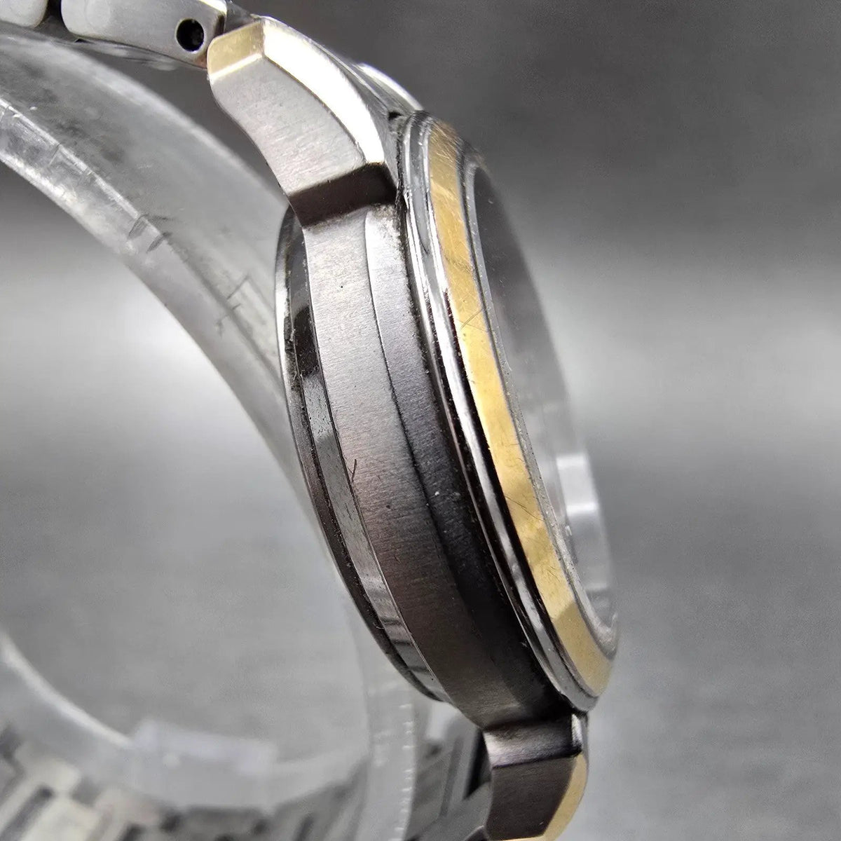 Citizen Exceed Watch Women 26mm MOP Dial Two Tone Atomic Solar H050 PARTS4
