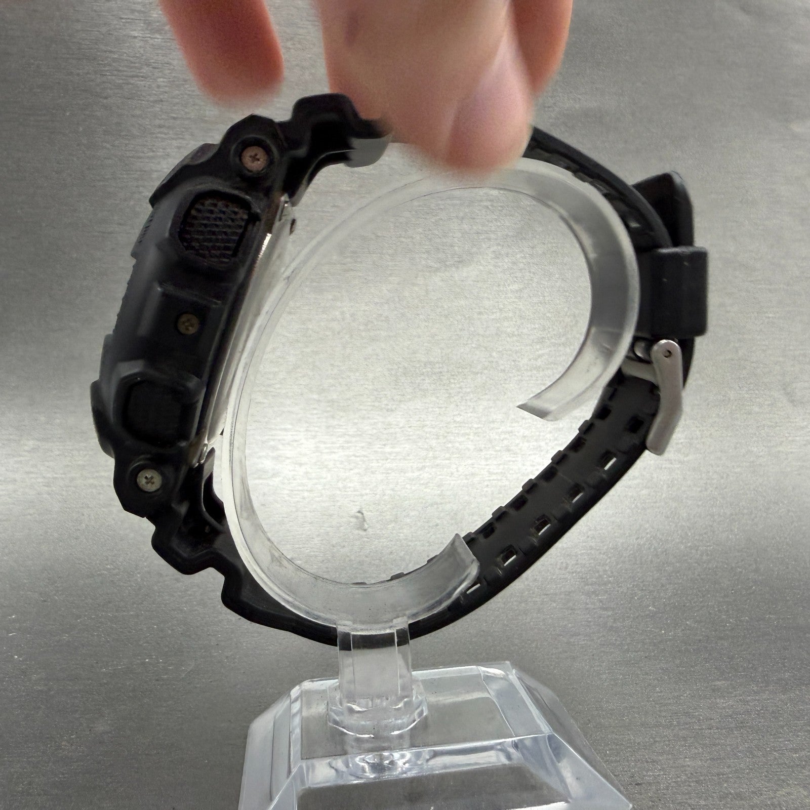 Casio G-Shock GA-100 Watch Men 51mm Black Alarm Chrono Daydate New Battery ABDF6