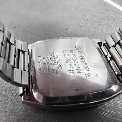 Seiko Majesta Watch Men 31mm Silver Dial Silver Tone Daydate 9063-501A PARTS10