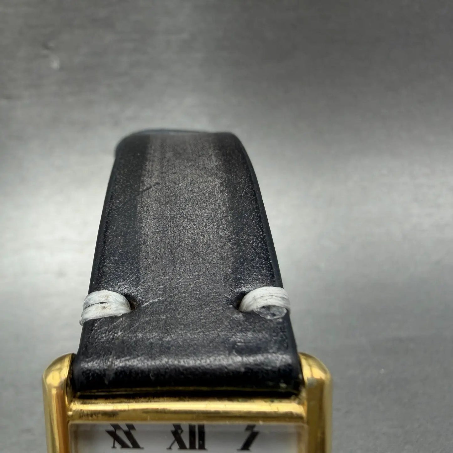 Seiko Tank Watch Men 26mm White Dial Gold Tone Rectangle 2620-5049 New Battery4