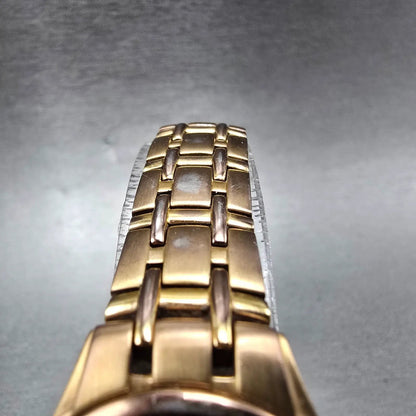Citizen Eco-Drive Watch Women 25mm White Dial Rose Gold Date E011-S094526 Works4
