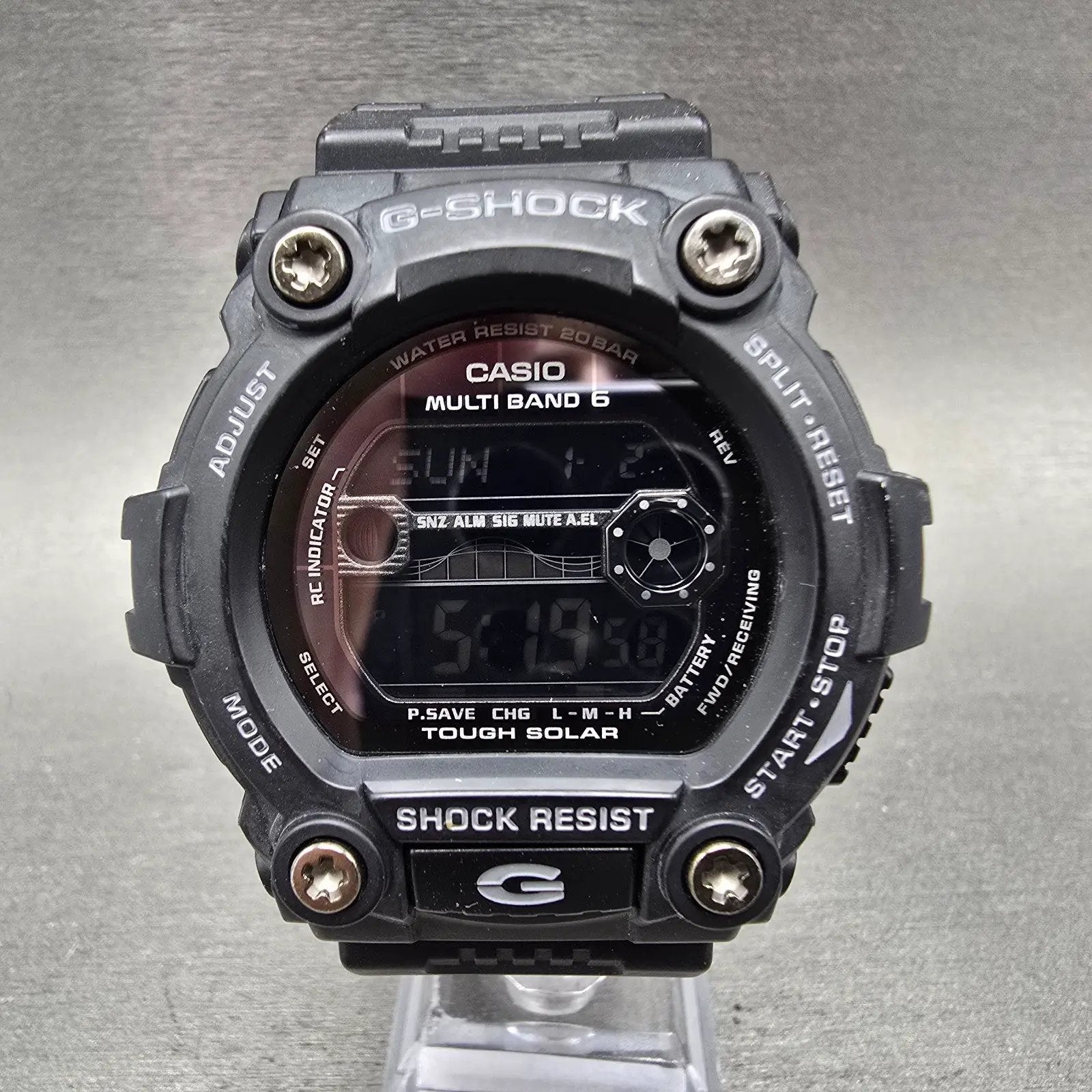 Casio G-Shock GW-7900B Watch Men 50mm Digital Black Alarm Chrono Solar Runs NSKO0
