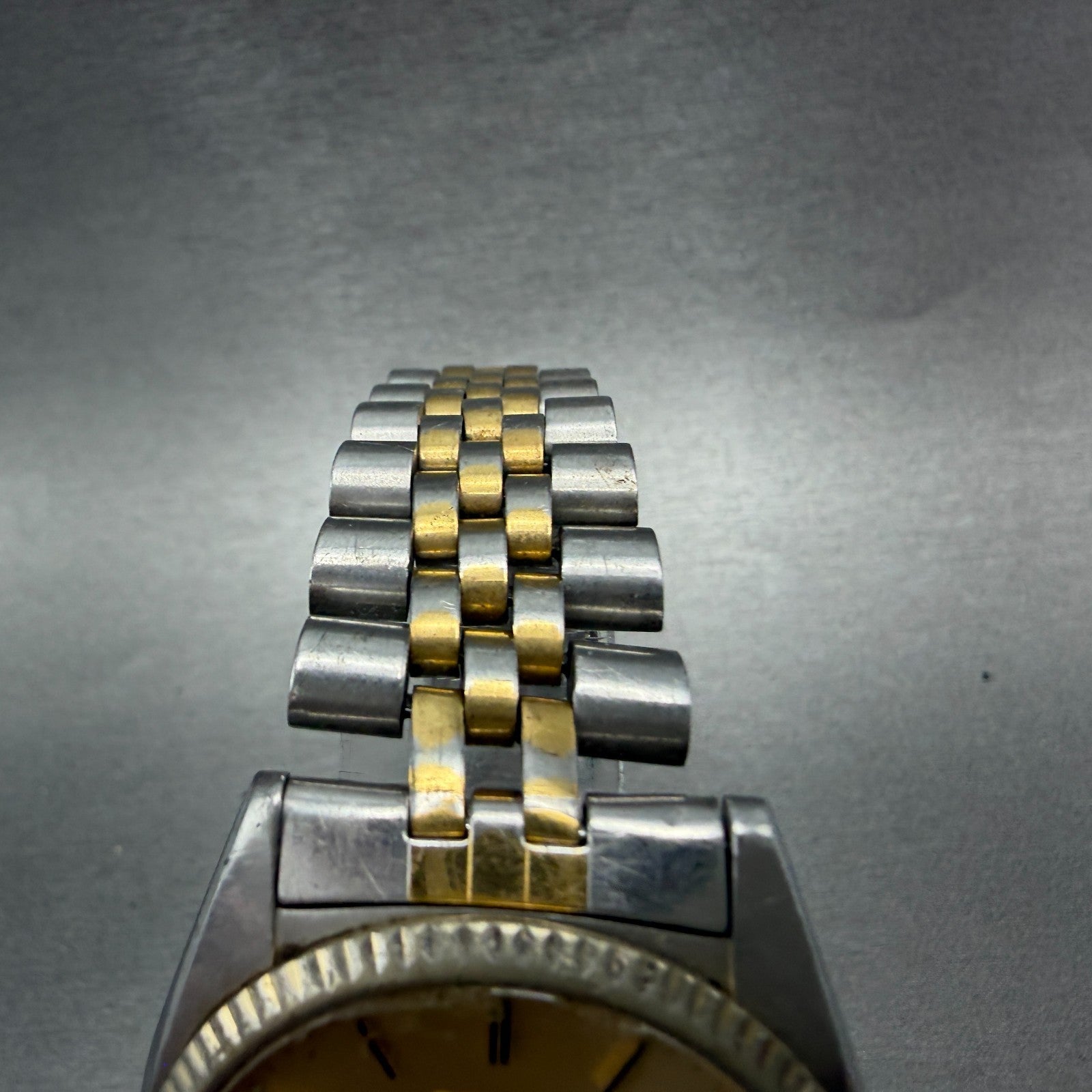 Seiko SQ President Watch Men 36mm Champagne Dial Two Tone Daydate 5Y23-8A60 PART5