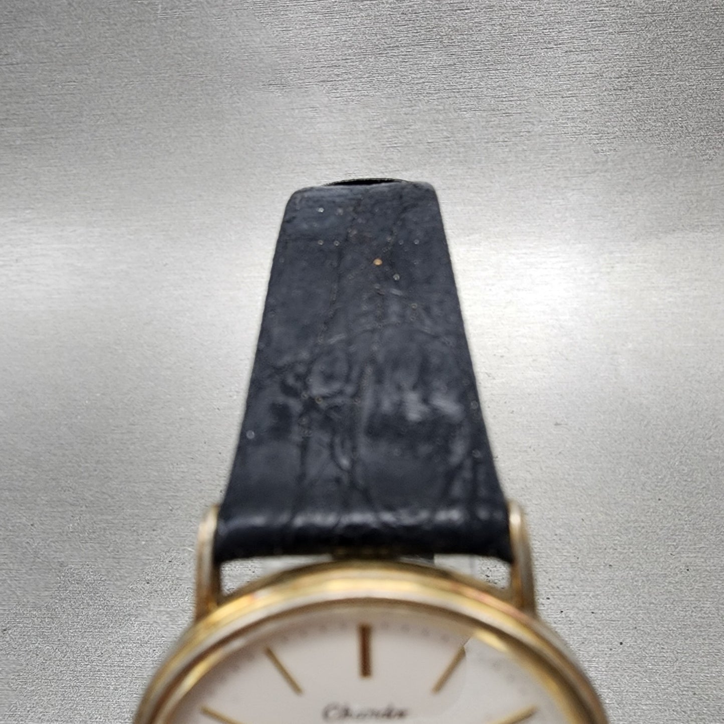 Orient Chandor Watch Men 32mm White Dial Gold Tone Round  New Battery4
