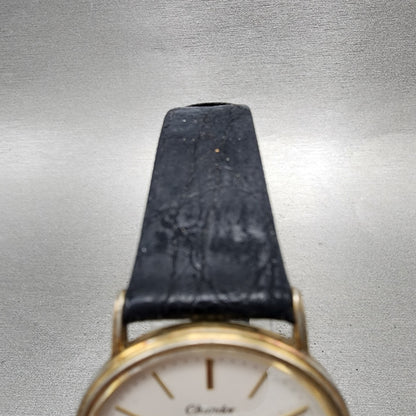 Orient Chandor Watch Men 32mm White Dial Gold Tone Round  New Battery4