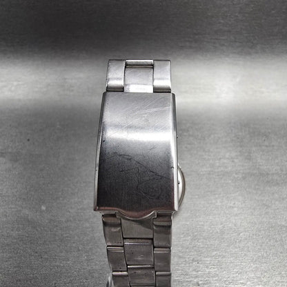 Seiko Alba Watch Men 33mm Blue Dial Silver Round V501-X101 New Battery JDM VTG7