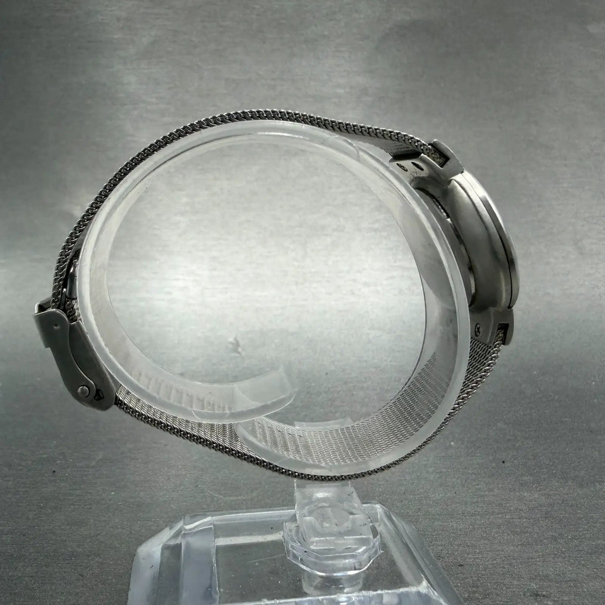 Skagen Watch Women 26mm Blue Dial Silver Tone Date Round 355SSSN New Battery8