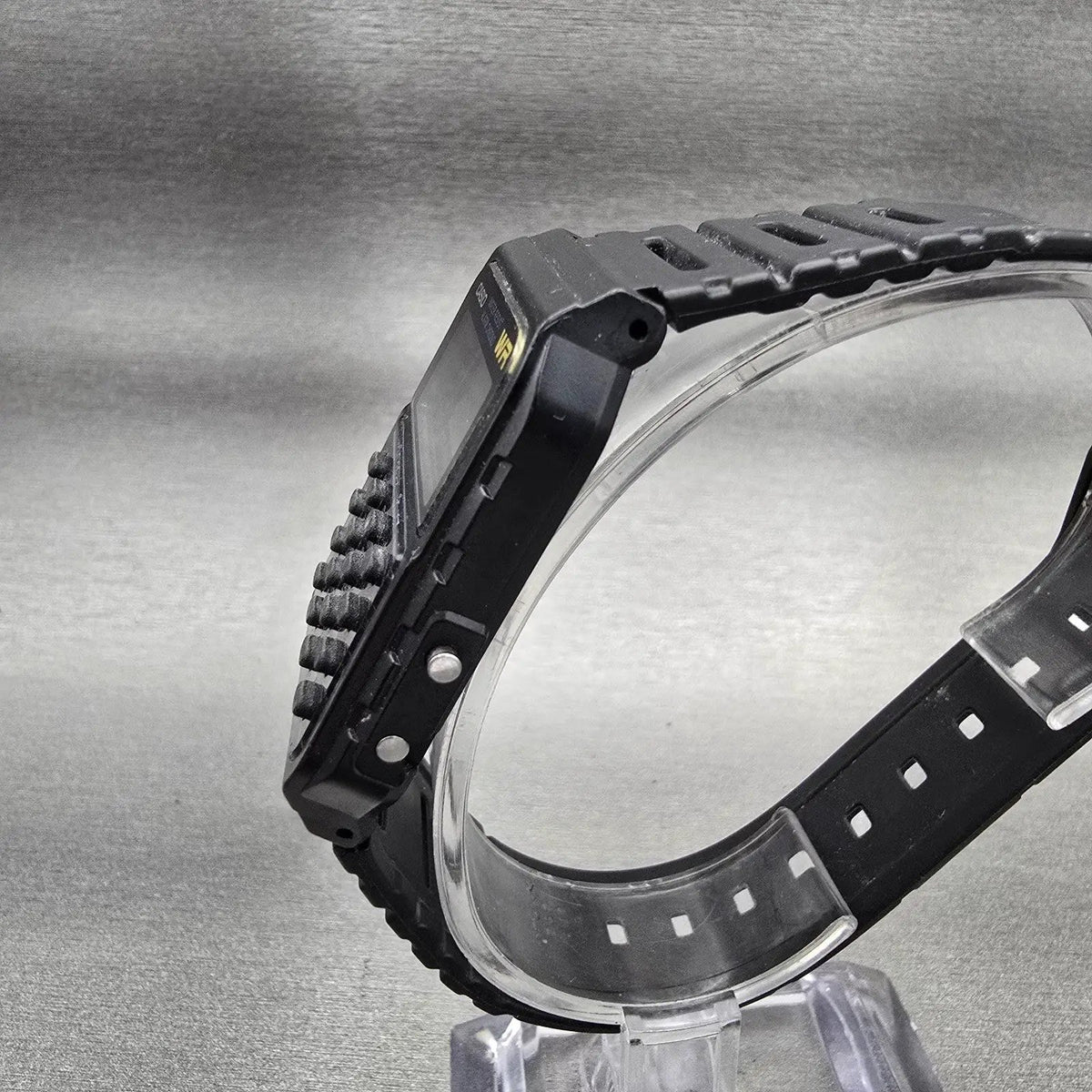 Casio Calculator CA-53W Watch Men 34mm Black Chronograph Alarm New Battery TF2
