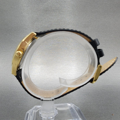 Bulova Watch Women 30mm Champagne Dial Gold Tone 97V25 New Battery6