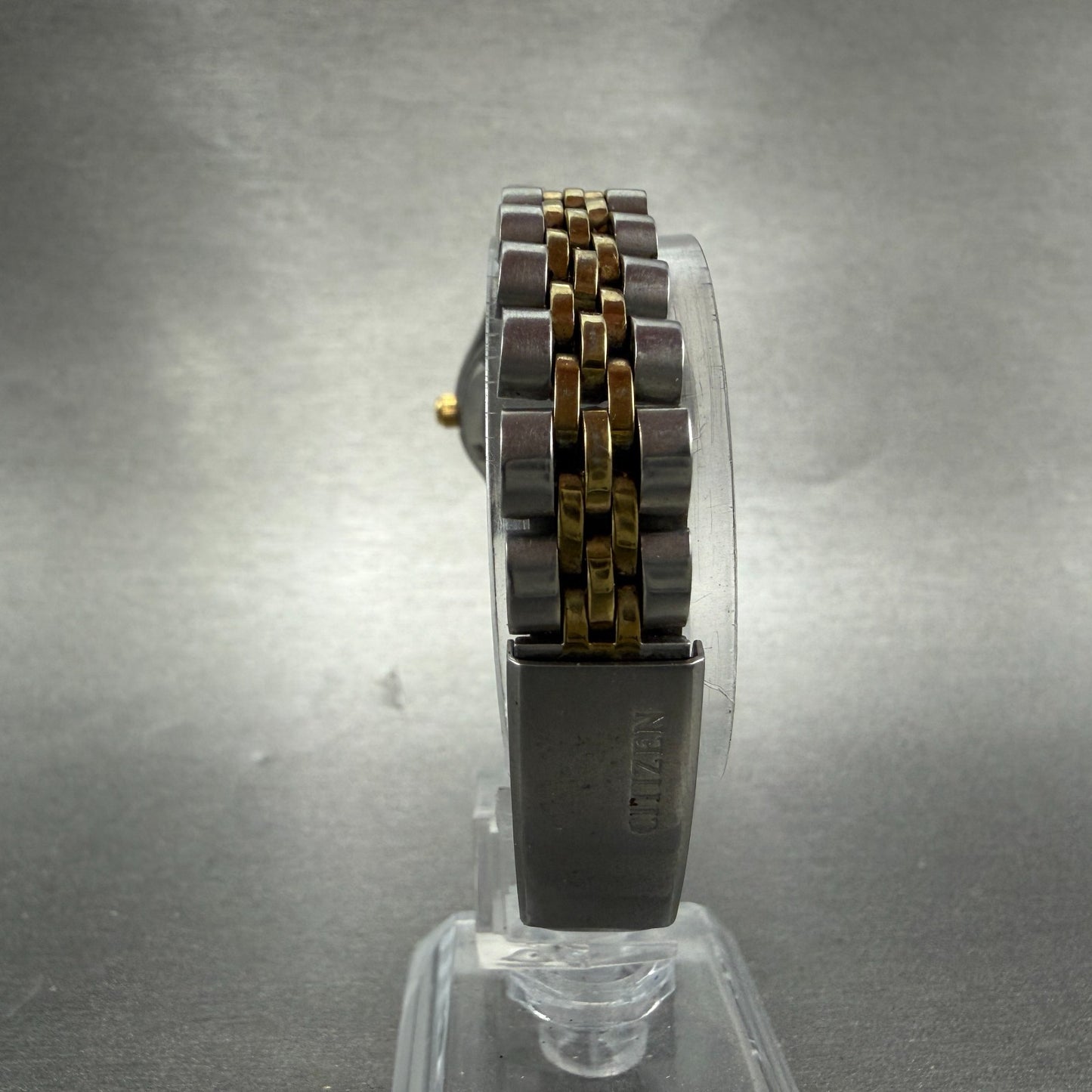 Citizen CQ Watch Women 25mm Silver Dial Two Tone Daydate 1002-R15119 New Battery7