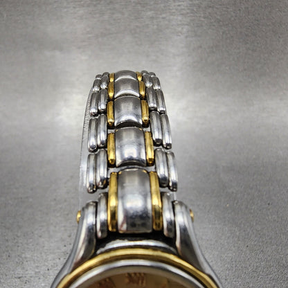 Longines Golden Wing Watch Women 26mm Champagne Dial Two Tone Date New Battery4