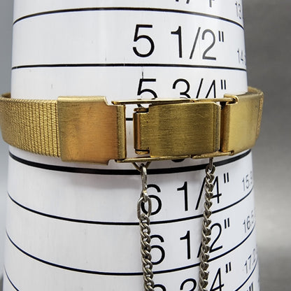 VTG Seiko Watch Women 17mm Champangne Dial Gold Tone Round 2Y000019 New Battery10