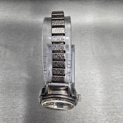 Seiko Automatic Watch Women 23mm Black Dial Silver Date 4205-0030 Works4