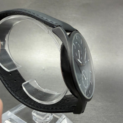 Skagen Holst Watch Men 40mm Black Dial Black Tone Daydate Round SKW6265 New Batt3