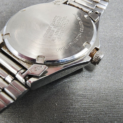Orient Swimmer 100 Watch Men 36mm White Dial Silver Tone Daydate G58931370 PARTS11