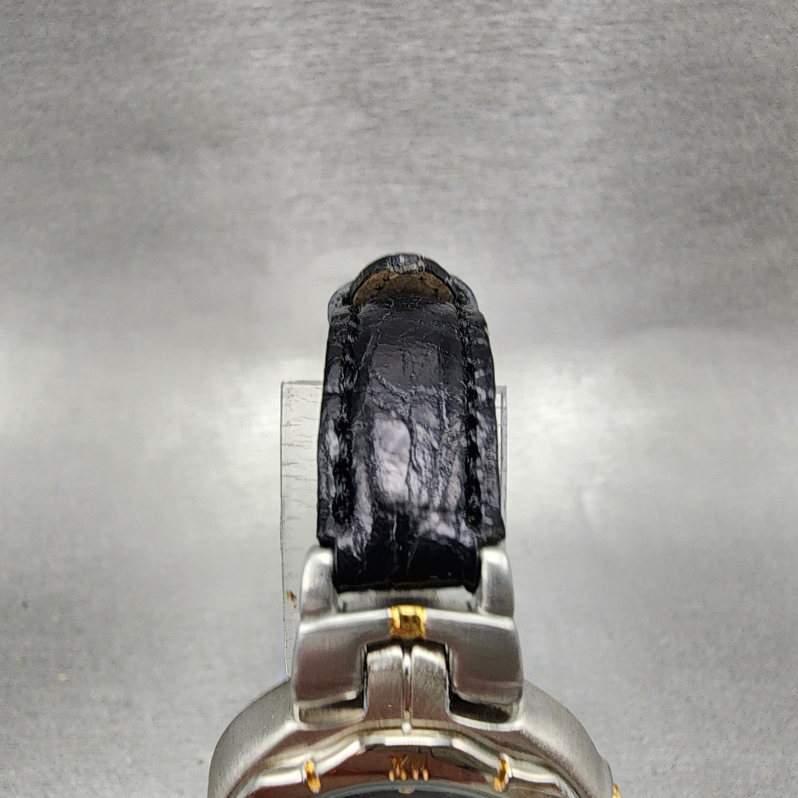 Seiko Pulsar Watch Women 27mm Black Dial Two Tone Date V7826B80 New Battery4