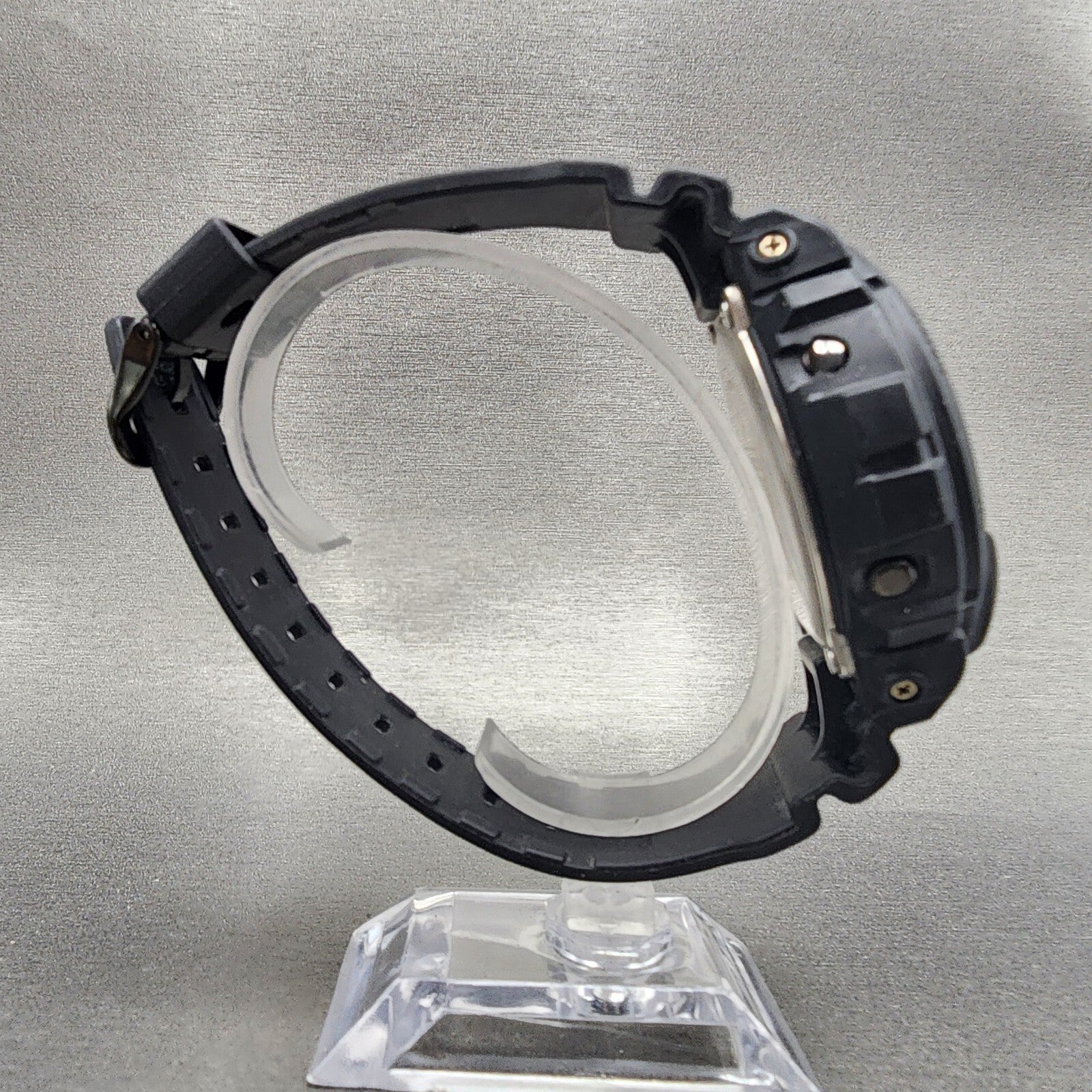 Casio GShock DW6900BB Watch Men 50mm Digital LCD Black Tone Alarm Chrono Works8