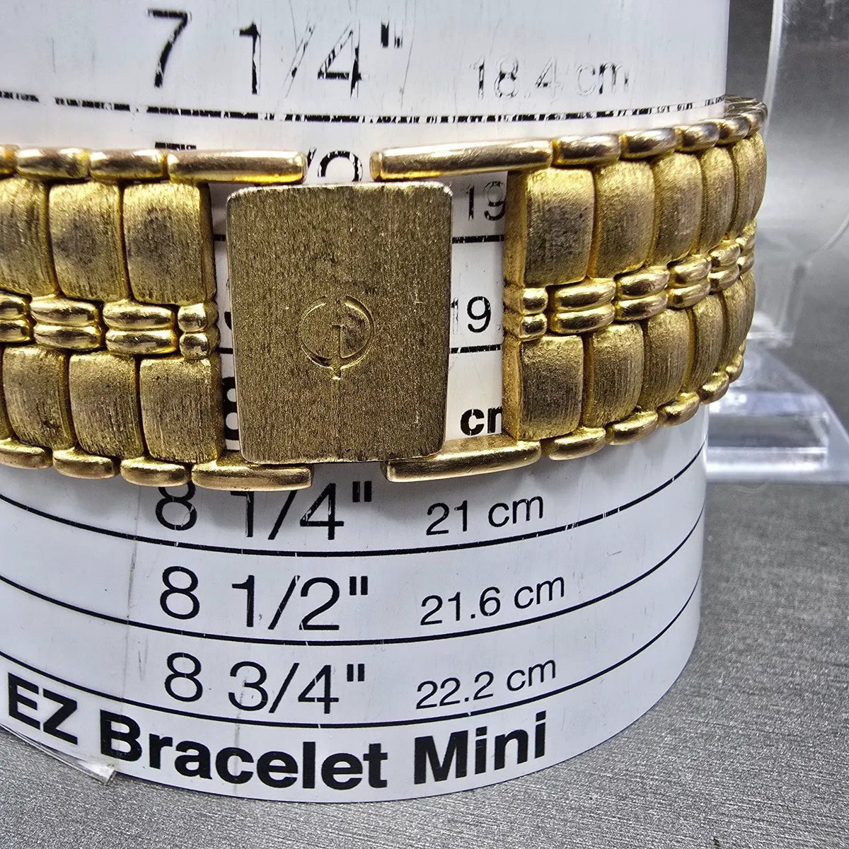Elgin Tank Watch Men 23mm Champagne Dial Gold Rectangle Diamond Quartz New batt10