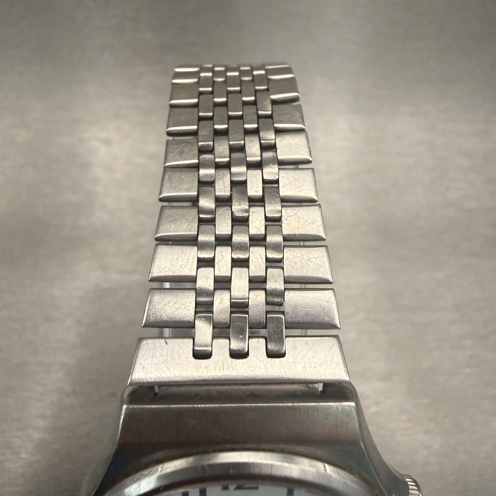 Seiko Spirit Watch Men 34mm White Dial Silver  Daydate Round 7N43-7B70 New Batt4
