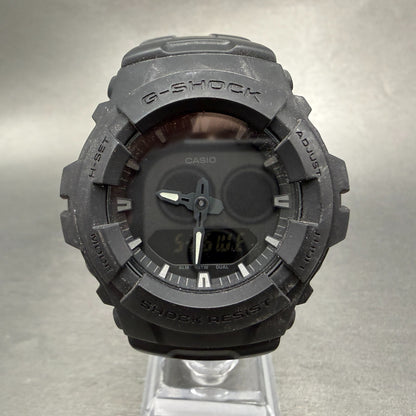 Casio G-Shock G-100BB Watch Men 48mm Analog Digital Black Tone Octagon New Batt0