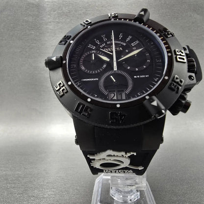 Invicta Subaqua Noma III Chronograph Big Date Watch Men 50mm Black White New Bat5