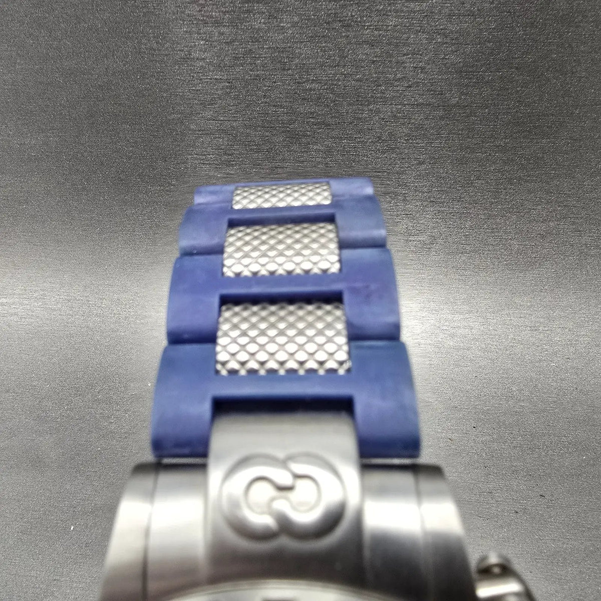 invicta corduba Watch Men 52mm Blue Dial Silver Tone Date Round 10606 New Batt4