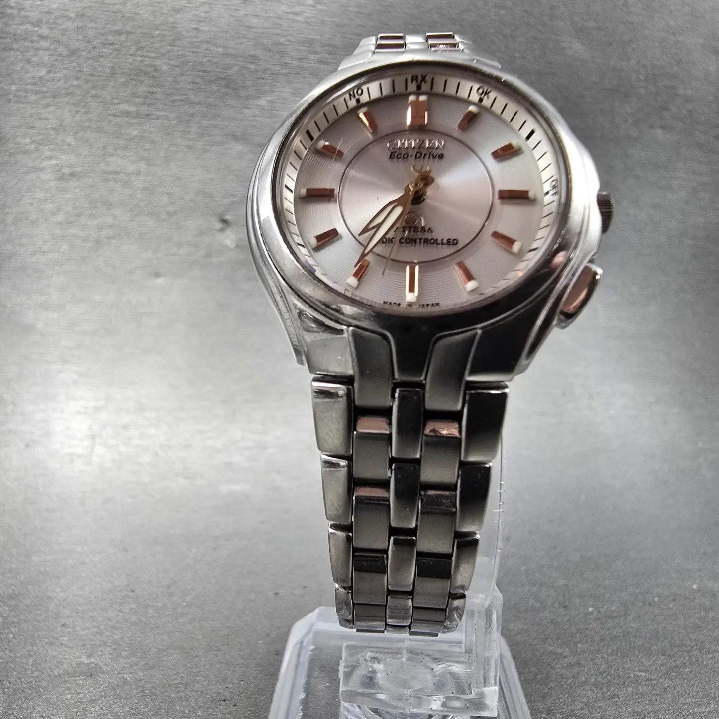 Citizen Eco-Drive Attesa Watch Women 30mm Silver Dial Steel H330-T007635 PARTS6