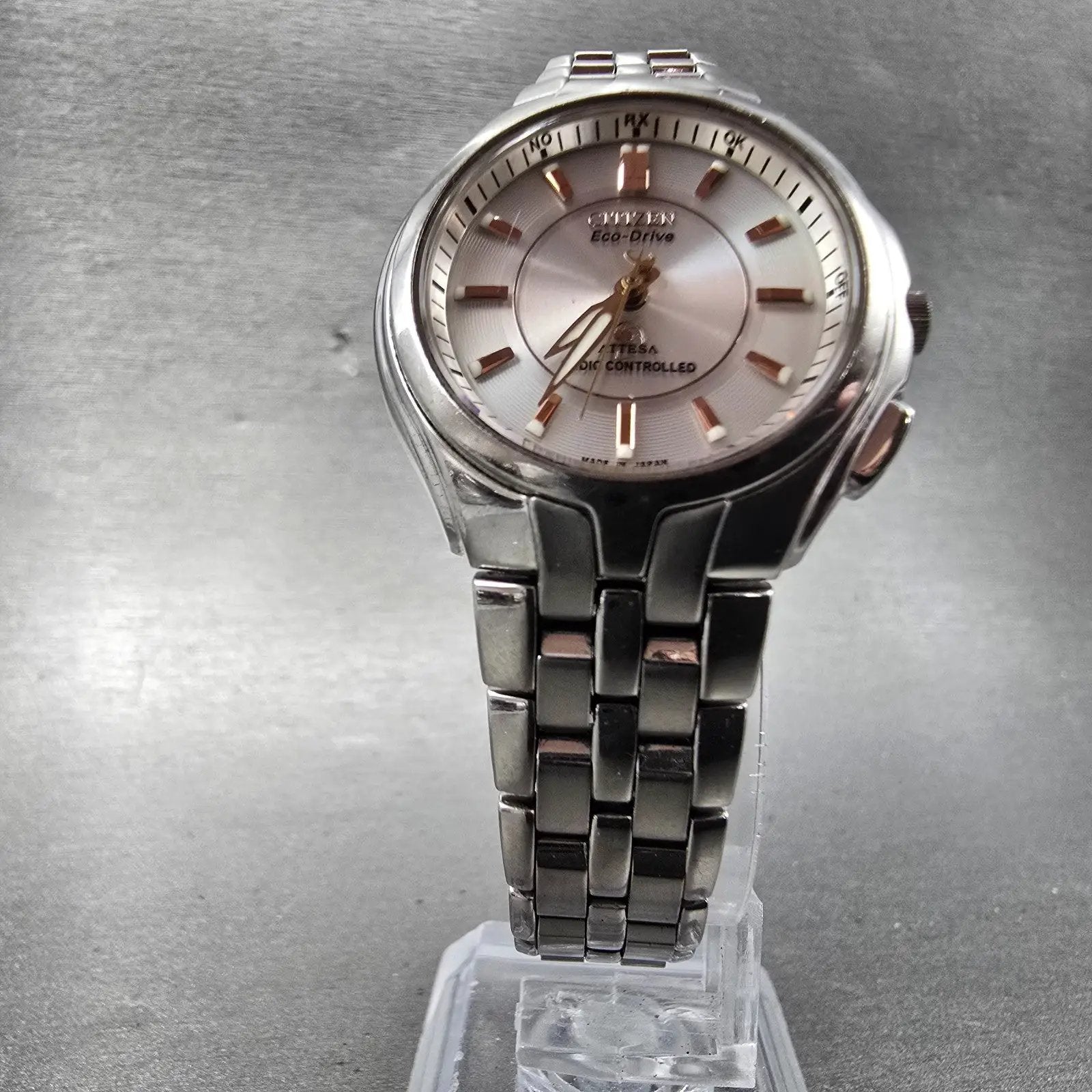 Citizen Eco-Drive Attesa Watch Women 30mm Silver Dial Steel H330-T007635 PARTS6